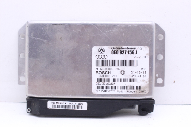 2002 Audi A4 Transmission Control Module TCU TCM 8E0927156J OEM