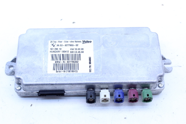 2013 BMW X5M Top Rear Side View Camera Module 9291387 OEM