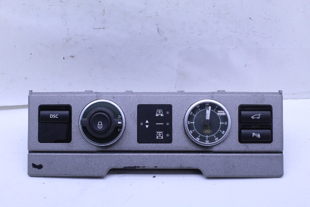 2006 Land Rover Range Rover Clock Dash Panel With Switches YUL500690PUY OEM