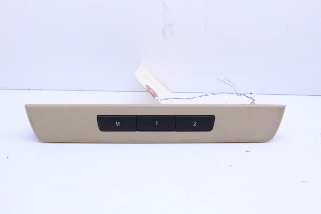 2011-2016 BMW 528i 535i 550i M5 Front Seat Memory Switch Left Driver - 61319215805 OEM