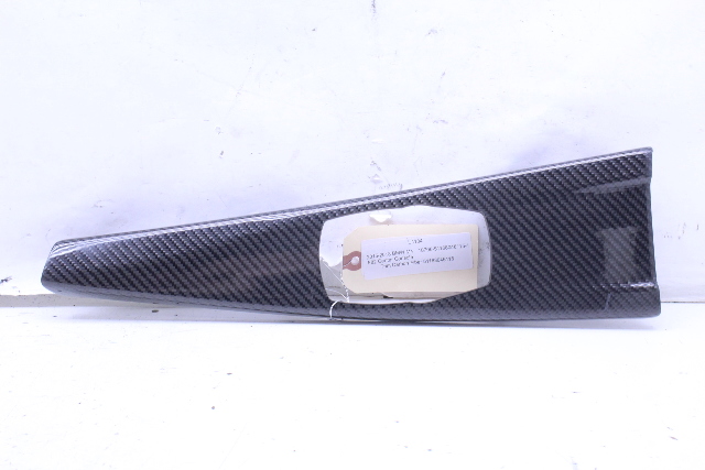 2015-2020 BMW M3 M4 Center Console Trim Carbon Fiber 51168046115 OEM