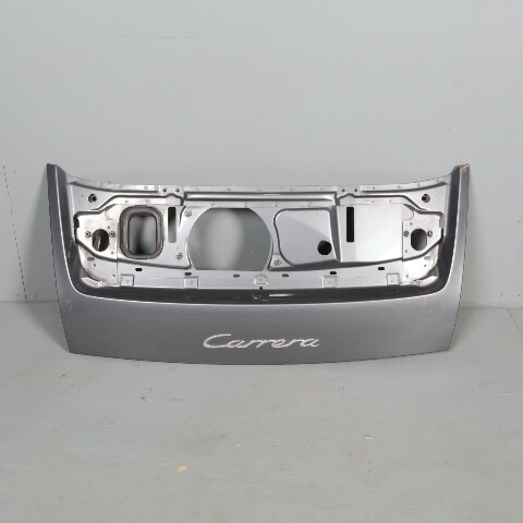 2005-2008 Porsche 911 997 Coupe Rear Engine Deck Lid Grey OEM Used