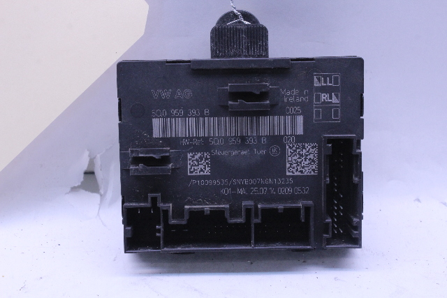 2015 Audi A3 S3 Front Door Control Module Left OEM