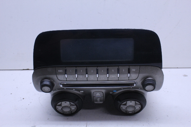 2013 Chevrolet Camaro Radio Stereo Heater AC Climate Control 20990311 OEM