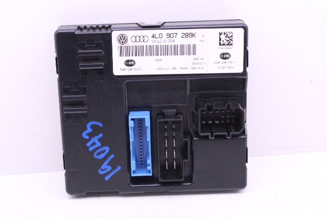 2014 Audi Q7 Comfort Body Control Module 4L0907289K OEM