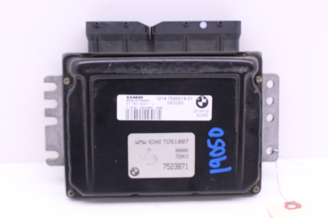 2002-2004 Mini Cooper S Engine Computer Module ECU ECM DME OEM