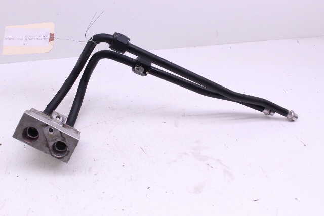 2008-2010 Porsche Cayenne Turbo 4.8 Transmission Oil Cooler Lines 7L0317027B OEM