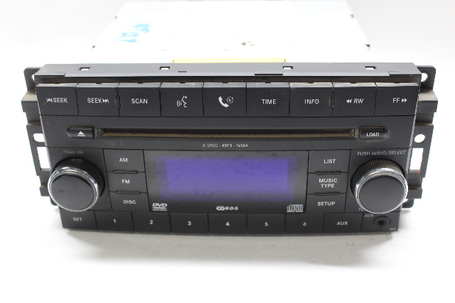 2009 Volkswagen Routan AM FM Radio Stereo 6 Disc MP3 05064931AC