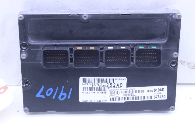 2009 Volkswagen Routan Engine Computer Module ECU ECM DME 68025819AD OEM