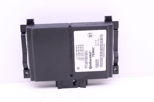 2009 Mercedes Benz S63 Park Assist Blind Spot Module OEM