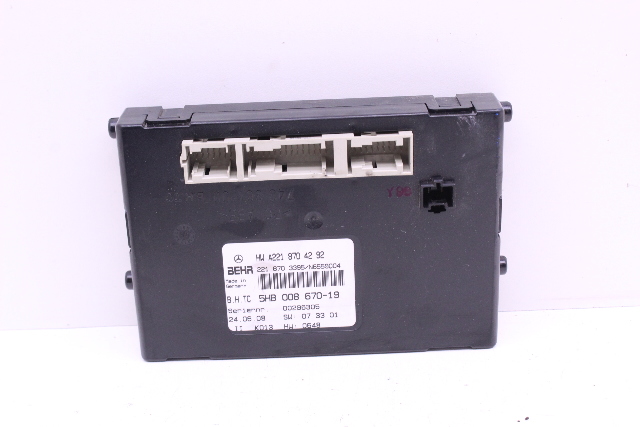 2009 Mercedes Benz S63 AC Blower Climate Control Module OEM