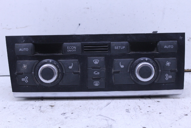 2007-2011 Audi A6 Climate Temperature Control Panel OEM