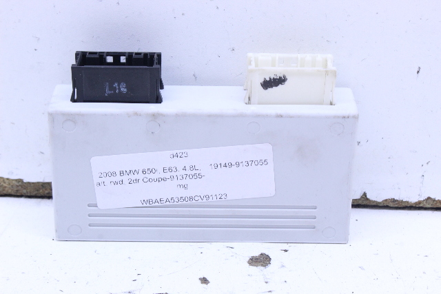 2008 2009 BMW 650i Sliding Sunroof Control Module OEM