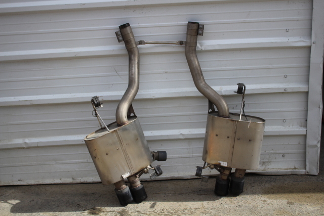 2011-2016 BMW 550i Dinan Free Flow Exhaust with Black Tips OEM