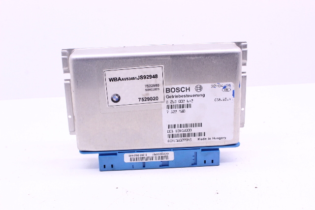 2001-2003 BMW 330i E46 M54 Transmission Computer TCU TCM OEM