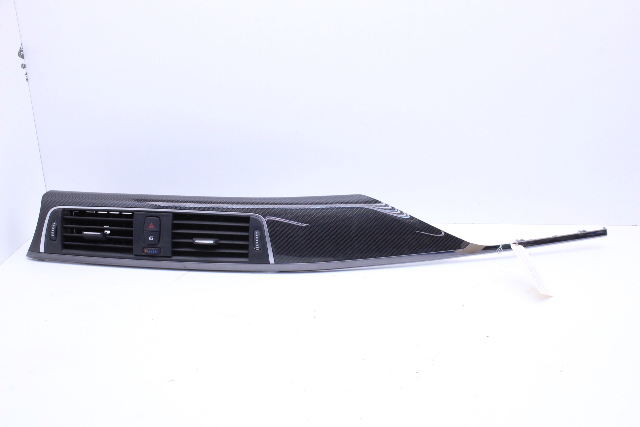 2015-2018 BMW M4 Center Dash Air Vent Carbon Fiber Trim Bezel OEM