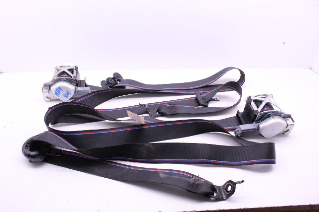 BMW M4 F82 Front Seat Belt Set M-Tech Blown Retractors M Tech Colors OEM