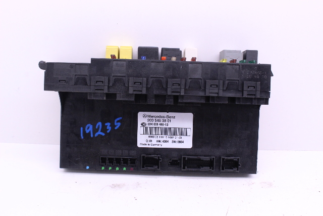 2006 Mercedes CLK350 W209 Trunk SAM Fuse Box 2035453801 OEM