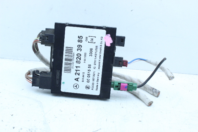 2007 Mercedes E63 Keyless Entry Control Module OEM
