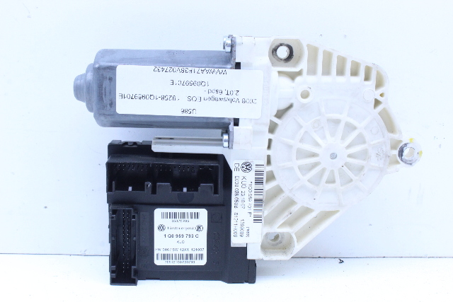 2007-2008 Volkswagen EOS Driver Left Window Motor 1Q0959701E OEM