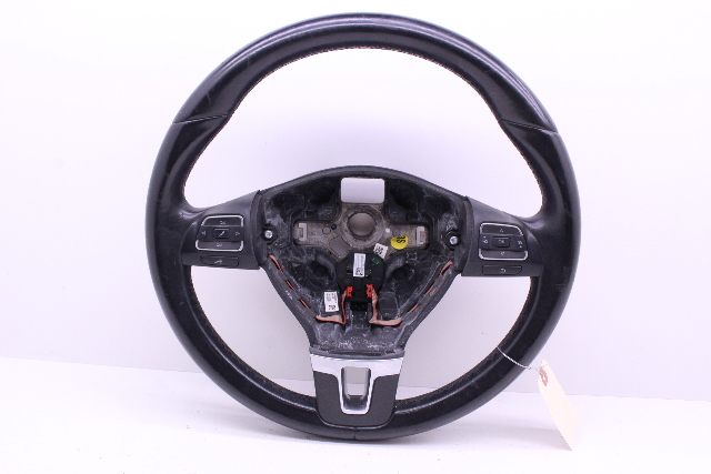 2009-2017 Volkswagen Tiguan 3 Spoke Leather Steering Wheel 1T0419091AC OEM