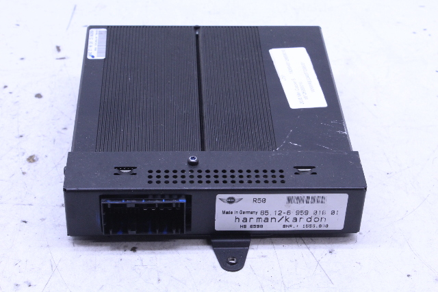 2002 2003 2004 2005 2006 2007 Mini Cooper Amp Amplifier Harman Kardon 65126959010 OEM
