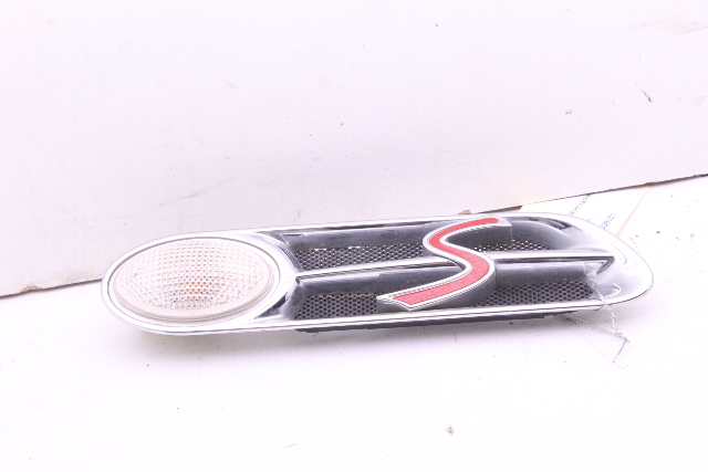 2002-2008 Mini Cooper S Right Fender Grille Emblem Signal Light