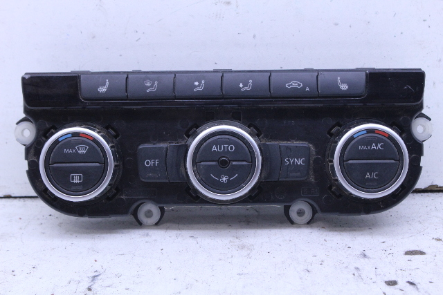2013 Volkswagen Passat Climate Temperature Control Panel OEM