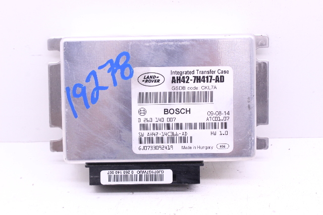 2010-2012 Land Rover LR4 Transfer Case Module AH42-7H417-AD OEM