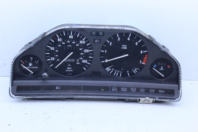 1989 1990 1991 BMW 325i Speedometer Instrument Cluster OEM