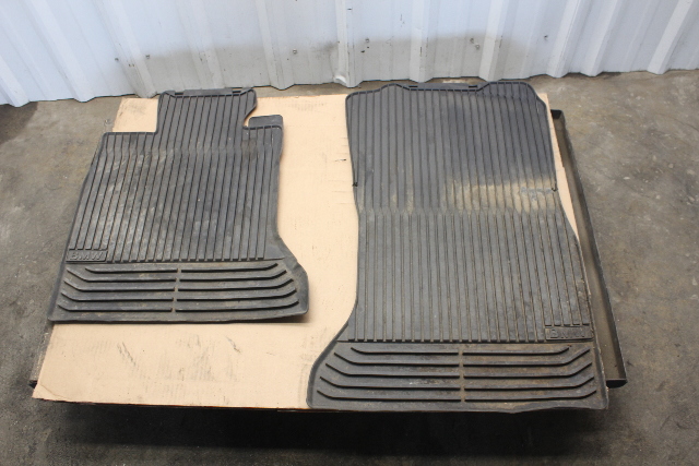 2011 535i BMW Front Floor Mat Pair Set Rubber Stock#19317