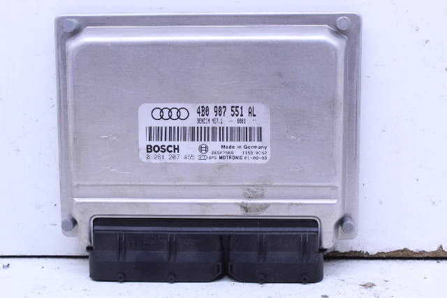2002 Audi A6 Engine Computer Module ECU ECM DME 4B0907551AL OEM