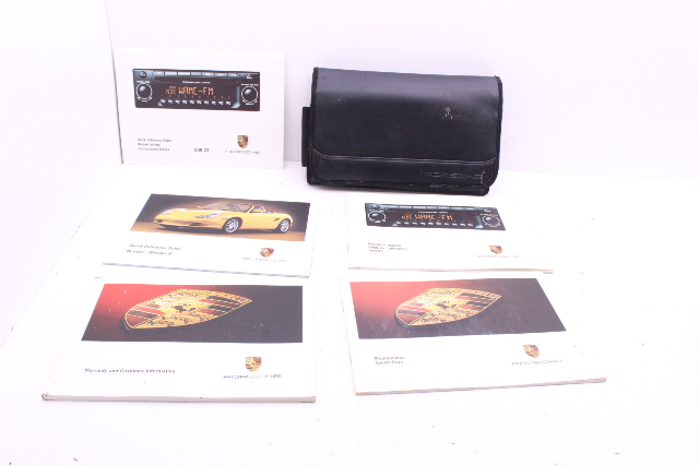 2003 Porsche Boxster S Owner Manual and Case OEM