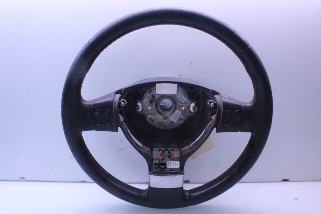 2009 Volkswagen Tiguan S 3 Spoke Leather Steering Wheel 1Q0419091 OEM