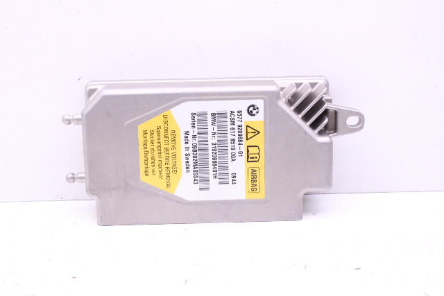 2010 BMW 550i GT SRS Crash Impact Control Module