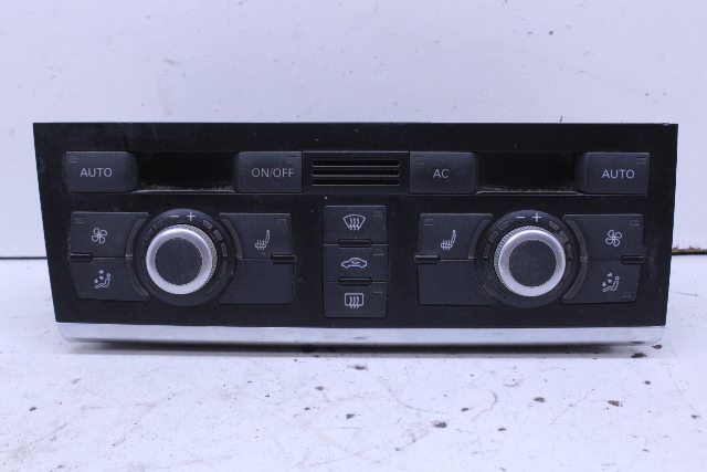2010 Audi A6 Climate Temperature Control Panel OEM