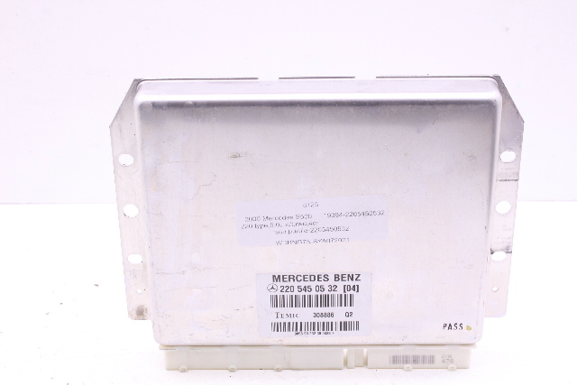 2000-2005 Mercedes S430 S500 220 Suspension Control Module 2205450532 OEM