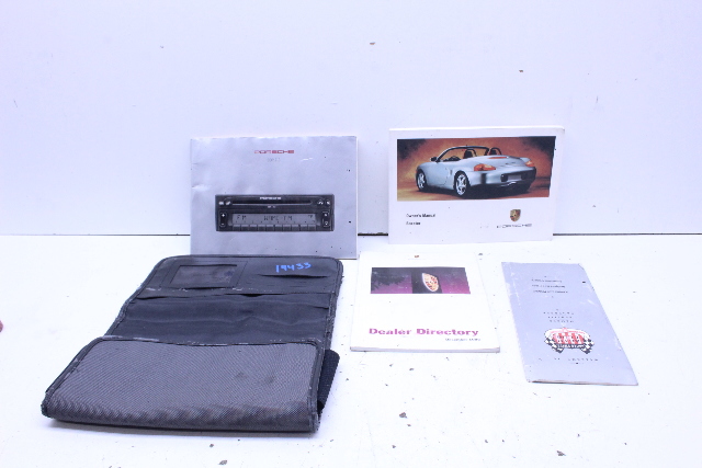 1997 Porsche Boxster Owners Manual Case 986 Convertible OEM