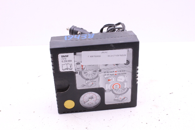 BMW Air Compressor Spare Tire Inflator - 71106792688 OEM