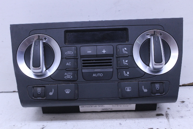 2009-2013 Audi A3 Heater AC Climate Temperature Control Panel OEM