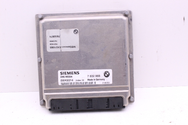 2001 2002 BMW M3 Manual Engine Computer Module ECU ECM DME 12147832868 OEM