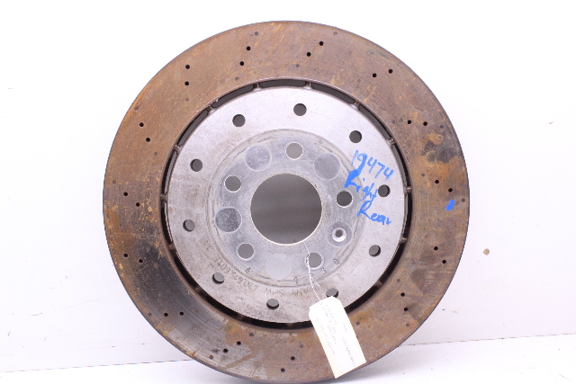 2008 2009 2010 2011 2012 2013 Audi R8 Rear Brake Rotor 420615601E OEM