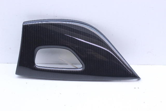 2008-2014 Audi R8 Carbon Fiber Interior Door Handle Cover Left 423868143N OEM
