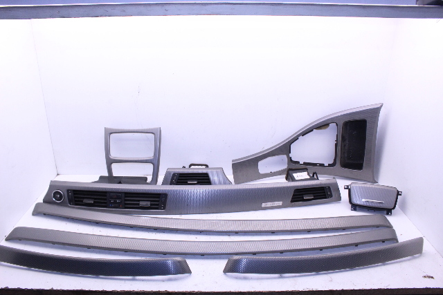 2008-2013 BMW 328i 335i M3 Coupe Convertible Interior Aluminum Trim Kit Complete OEM