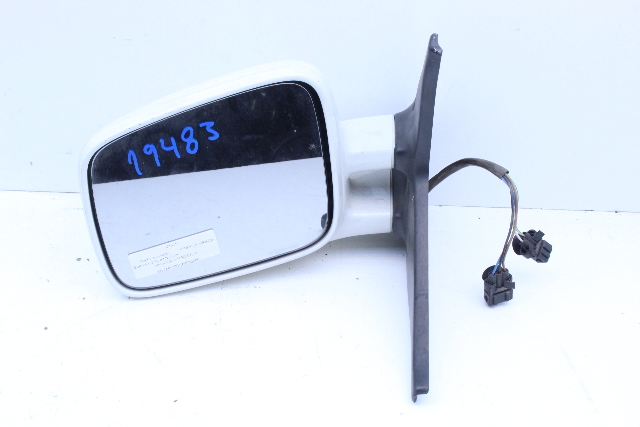 1992-2003 Volkswagen Eurovan Left Door Mirror White 7D1857507H OEM NOTE