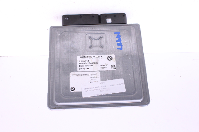 BMW M5 M6 E60 E63 E64 Engine Computer Module ECU ECM DME 7838711 OEM