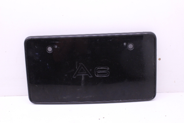 2009-2011 Audi A6 Front License Plate Bracket Moulding 4F0807285 OEM