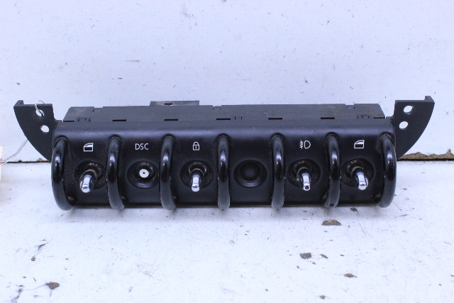 2005 Mini Cooper Hatchback Master Window Switch Bank 61316958036 OEM