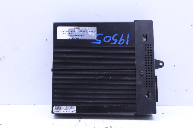 2002 2003 2004 2005 2006 2007 Mini Cooper Amp Amplifier Harman Kardon 65126959010 OEM
