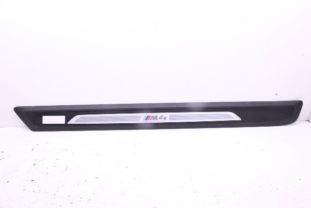 2015-2018 BMW M4 F82 Coupe Door Sill Trim Cover Right OEM